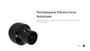 Imagen de PORTALAMPARA RECEPTACULO CURVO AUTORIZADO COLOR NEGRO